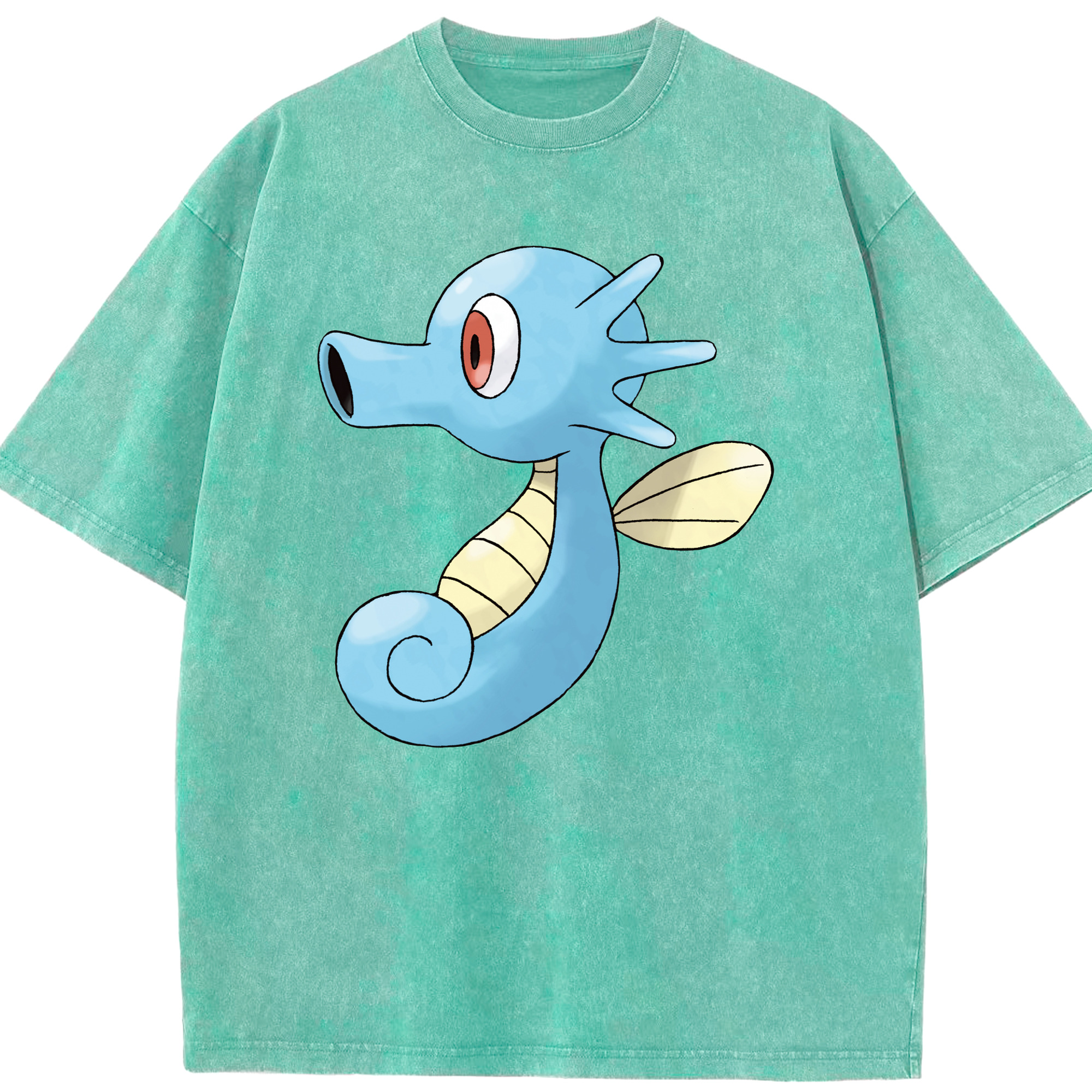 （画像用） ポケットモンスター Pokémon 綿100% ヴィンテージ風 半袖Tシャツ（フロントプリント）
